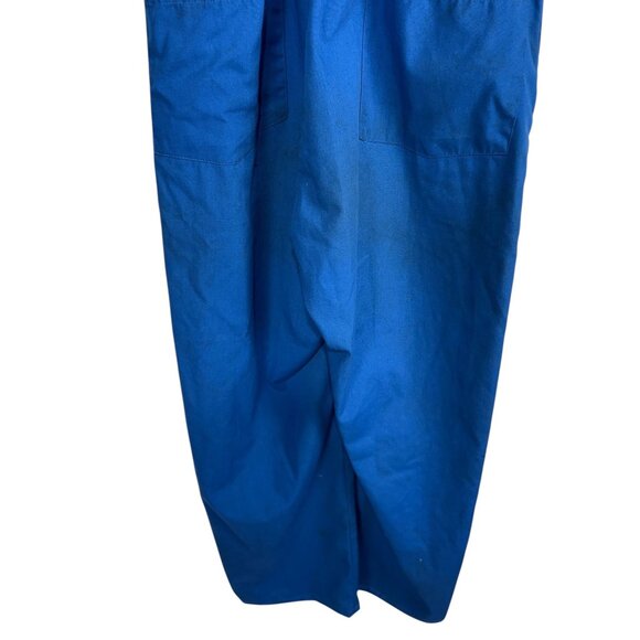 Vintage ToppMaster 60's  Blue Mechanic Coveralls With Clark Patch Medium - Picture 7 of 8